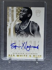 2012-13 Intrigue Spencer Haywood Red White & Blue On Card Auto /299 SP 🔥