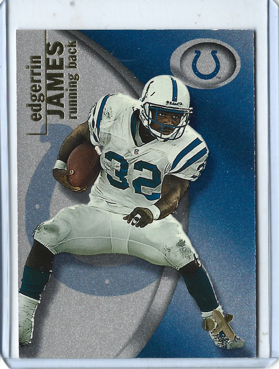 2001 E-X Edgerrin James Card #30 🏈🔥HOF'er🔥🏈