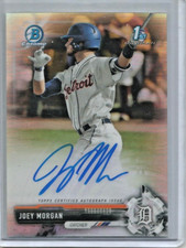 Joey Morgan 2017 Bowman Chrome Refractor Autograph Rookie #004/499