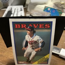 1988 Topps Glenn Hubbard Atlanta Braves #325 NM-MINT