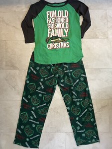 National Lampoons Christmas Movie Men's Pajamas Set Fun , Old Fashioned Size M