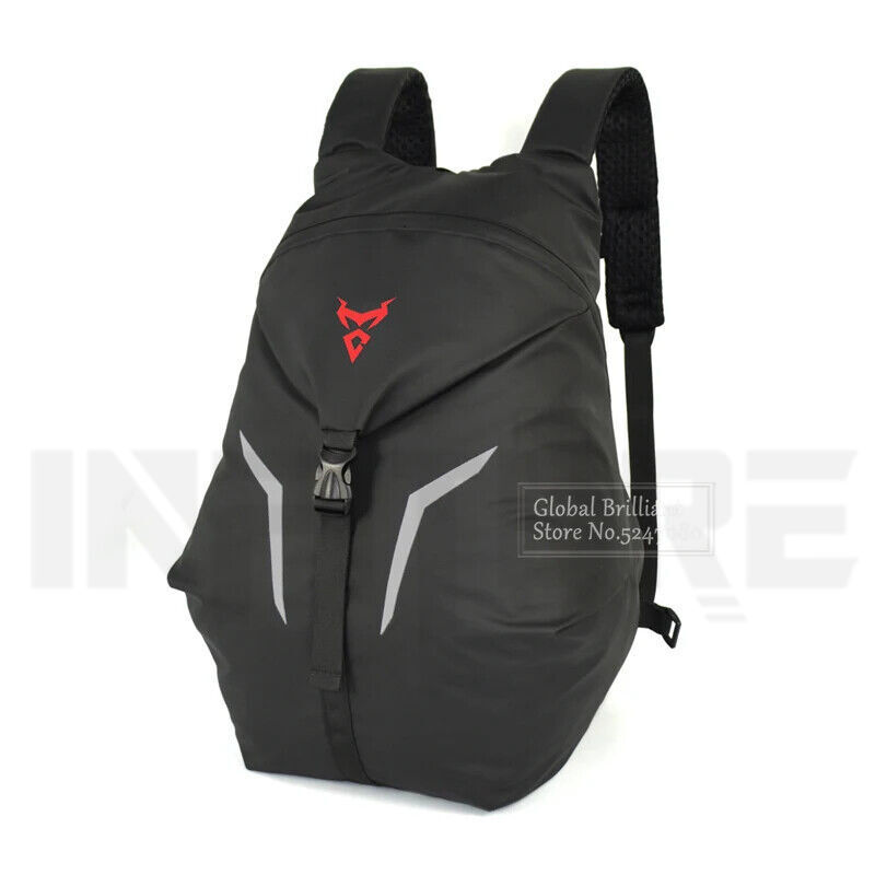 Motorcycle Helmet Backpack Bag Waterproof Tail Bag Seat Bag Men