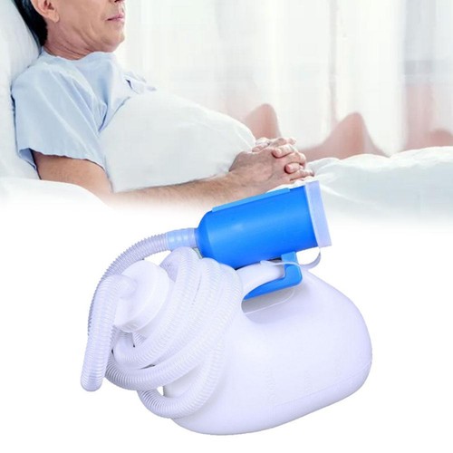 Urinal with Hose Bedpan Male~Urinal Urine Bottle Sealable with I1E7 - Zdjęcie 3 z 10