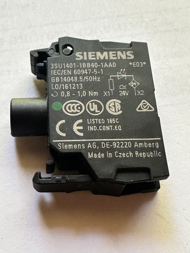 Siemens 3SU1401-1BB40-1AA0 LED Module Green - Used In Good Condition Fast Ship - Picture 6 of 6