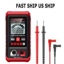 HABOTEST HT123 Digital Multimeter Smart Voltmeter Ohmmeter AC DC Meter Tester US