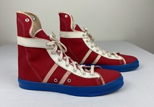 VTG OG Converse 1972 Rangers Phil Esposito Street Hockey Shoes Men Sz 13 RARE