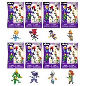 Détails Sur Plantes Vs Zombies Gw2 Garden Warfare 2 K Nex Series 5 Ensemble Complet 8 Figures Afficher Le Titre Dorigine