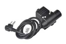 Tactical Military Heaset Push To Talk PTT For COMTAC/MSA/EARMOR/TCA/TRI Headsets