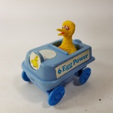 Sesame Street Soap Box Racer Big Bird in an "Egg Powered" Car - 1978 Muppet, Inc