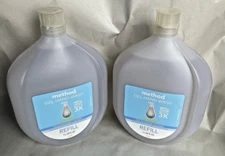 Method Gel Hand Wash Soap Refill Sweet Water Plant Based Refill 34oz ea (2-pack)
