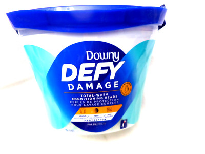 Downy DEFY Damage Total-Wash Conditioning Beads FRESH Scent 18.1oz  RETIRED HTF