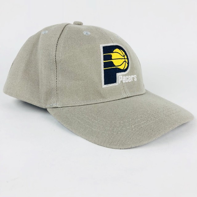 Indiana Pacers NBA Men's Hat Adjustable Silver Gray Embroidered