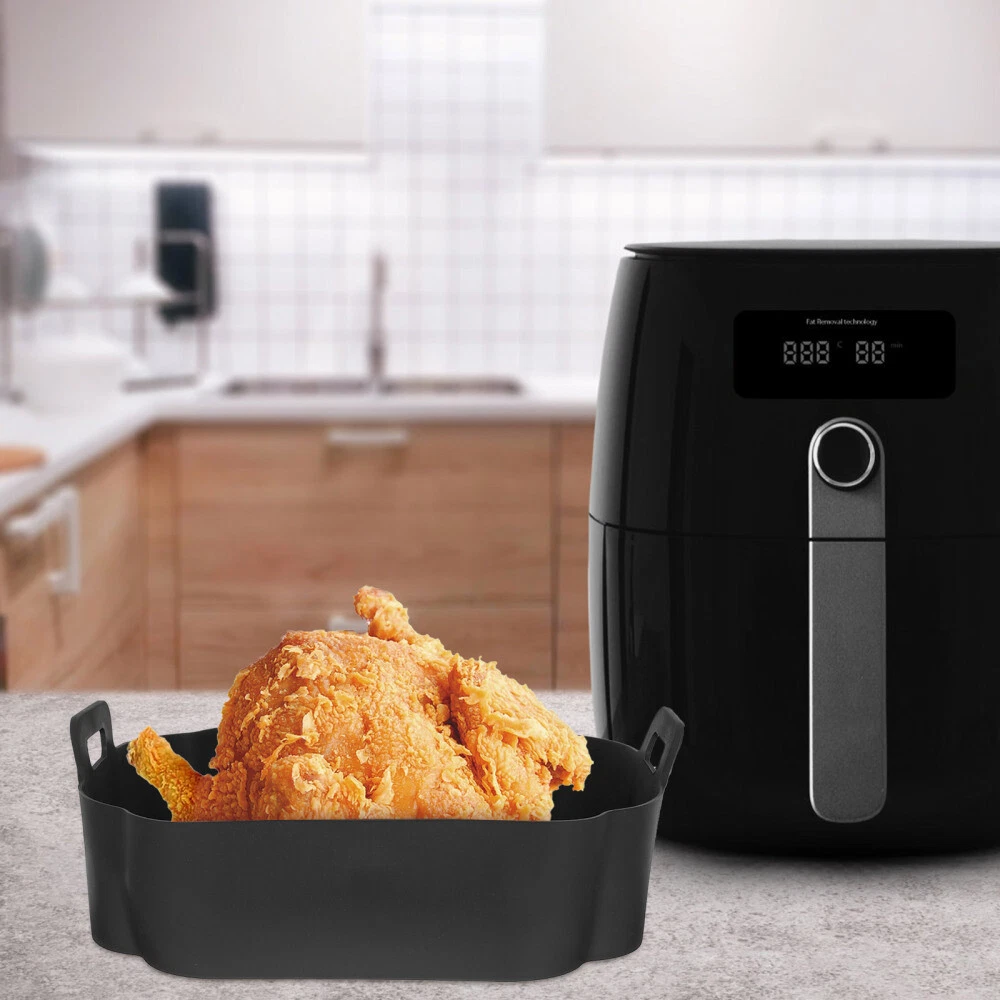 Air Fryer Instant Silicone Mat Baking Pan Liner for Cooking Air Fryer Instant Silicone Mat Baking Pan Liner for Cooking
