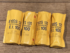 Kodak E100S Ekatchrome  120 film. Exp01/00.  x 4 rolls available.