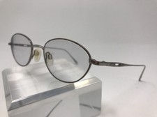 MARCHON TRES JOLIE Eyeglasses Antique 49-18-135 Chocolate Gunmetal Q759