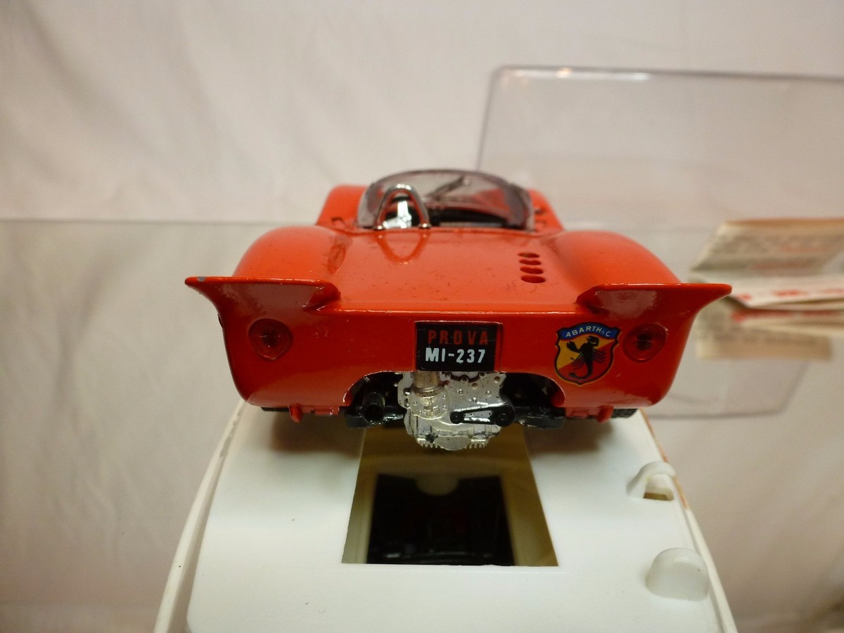 POLITOYS M584 ABARTH 2000 (FIAT) - RED 1:25 - EXCELLENT IN BOX | eBay