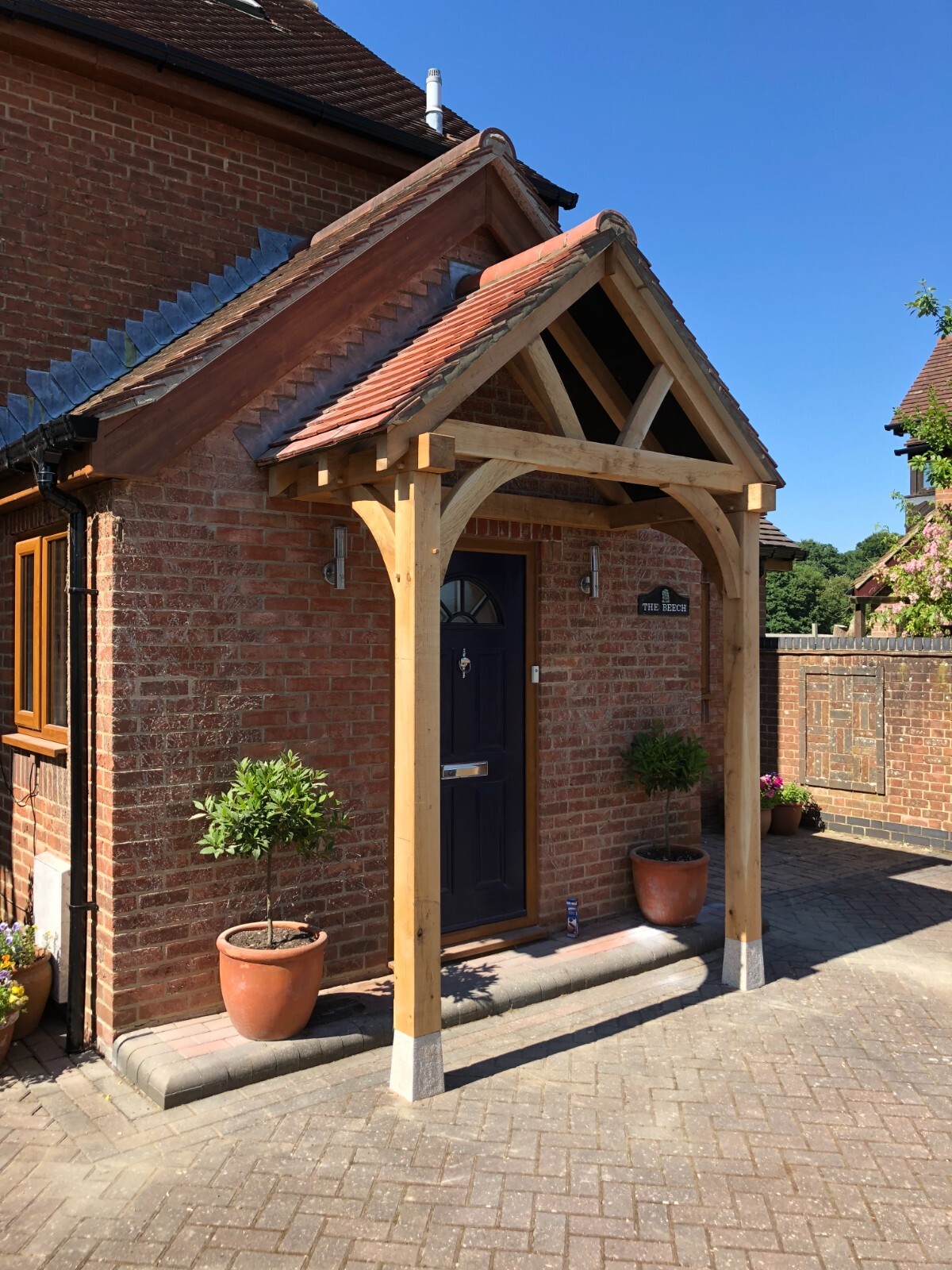 solid oak porch kit "The Kensington" eBay