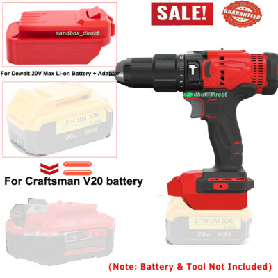 DeWalt Akku-Adapter für Mastercraft- Power Tools Adapters