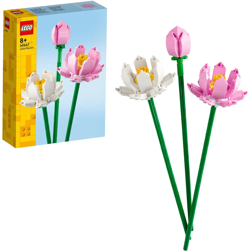 LEGO Botanicals 40647 - Lotusblumen - Image 8