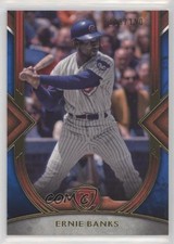 2022 Topps Museum Collection Sapphire 118/150 Ernie Banks #82 HOF 1bi0