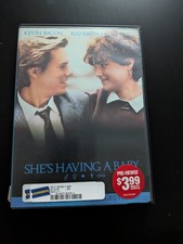 She's Having a Baby DVD, 1988 Kevin Bacon Rare