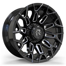 Revenge Rv-203 Wheel 20x10 -19 6x139.7 108 Black Single Rim