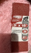Diablo 3" x 21" 50 Grit Sanding Belt 2 Pack  DCB321050S02G