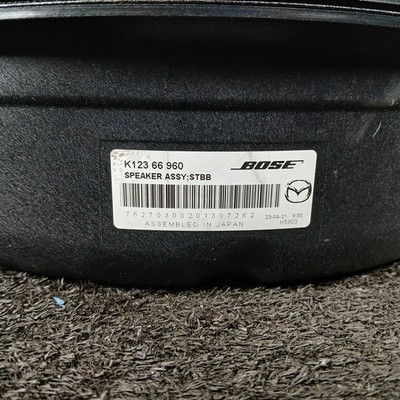 MAZDA 3 Rear Trunk Bose Subwoofer Audio Speaker K12366960 2019