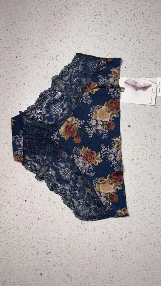 NUEVO CON ETIQUETAS JESSICA SIMPSON Bikini Bragas 90% NYLON TALLA M Foto 2 de 2