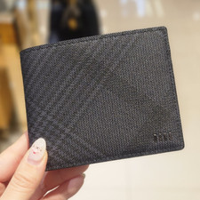 Portafoglio Daks Edimburgo Check PVC Bi-fold DBWA4E093 Corea produzione con licenza