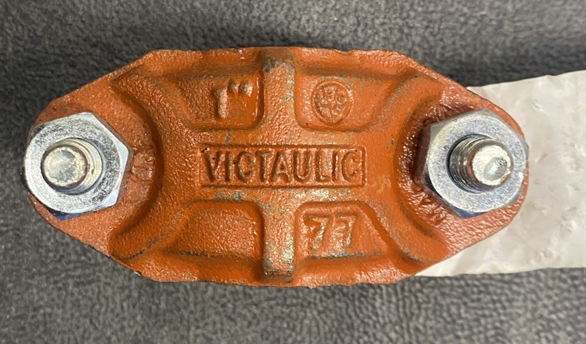 Victaulic 1" Style 77 Flexible Coupling For Grooved End Pipe & Fittings