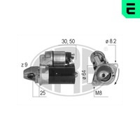 Anlasser Starter ERA 220211A FüR Opel Fiat Suzuki 12V Corsa S07 Meriva X03 Combo