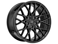 MSW 74 Alufelge 8,5X20 5X112 ET35 Gloss Black 5-Loch Schwarz