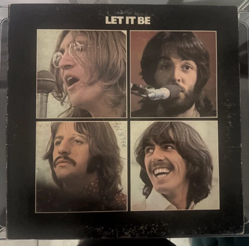 The Beatles – Let It Be Vinyl LP Apple AR 34001 Original Pressing – Plays VG