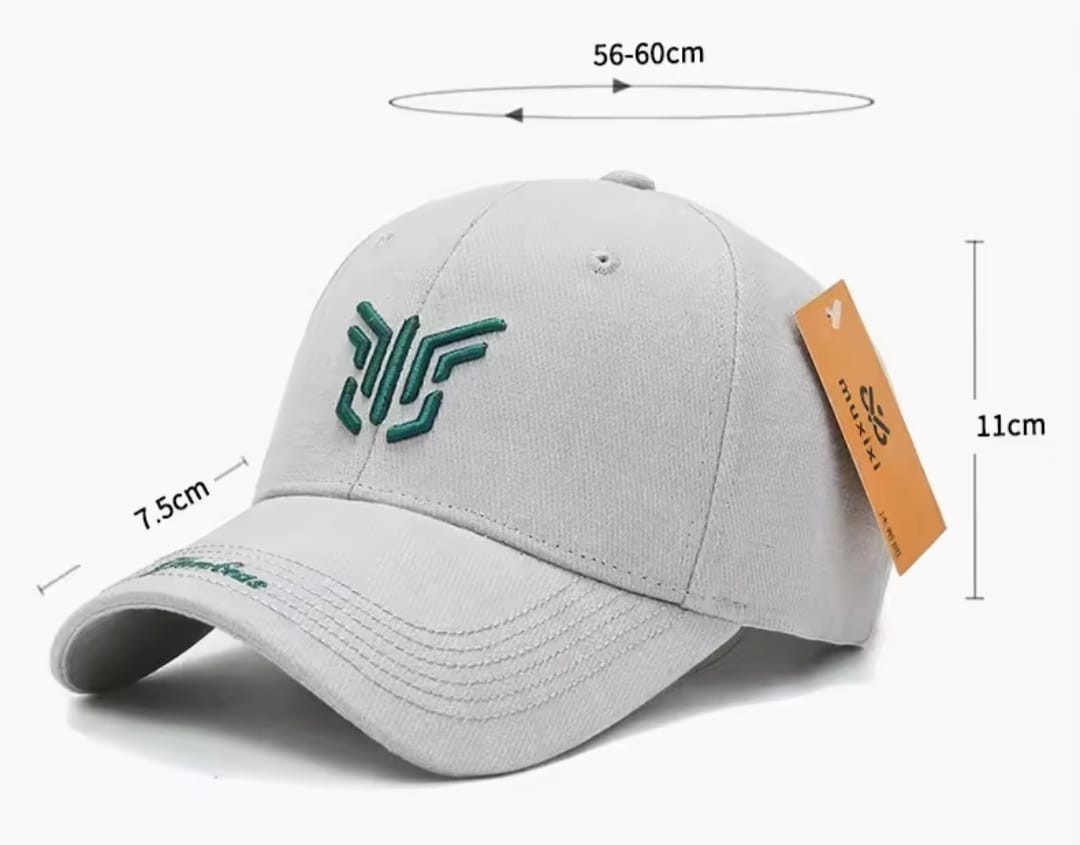 1Pc Baseball Cap New Spring Solid Sunhat Embroide… - image 2