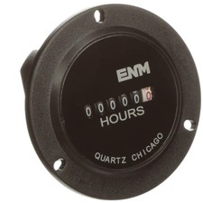 1PC ENM COMPANY T50B5912 Hour Meter, Round, 440-480Vac, 3 Hole