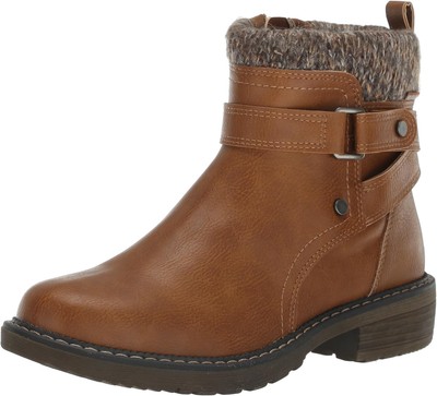 MUK LUKS Women's Teenie Boot - Knit Fashion Boots, Warm Lining, Pull-On Design