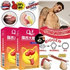 12/24pcs Natural Latex Spike Condoms Enhance Extension Stimulate Adult Supplies