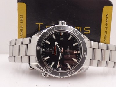 OMEGA SEAMASTER PLANET OCEAN CO-AXIAL 45,5mm + PAPERS 2014 AUTOMATIK UHR