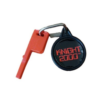 Kidco Burnin' Key Cars Knight Rider KITT Knight 2000 Key with ring and tag only