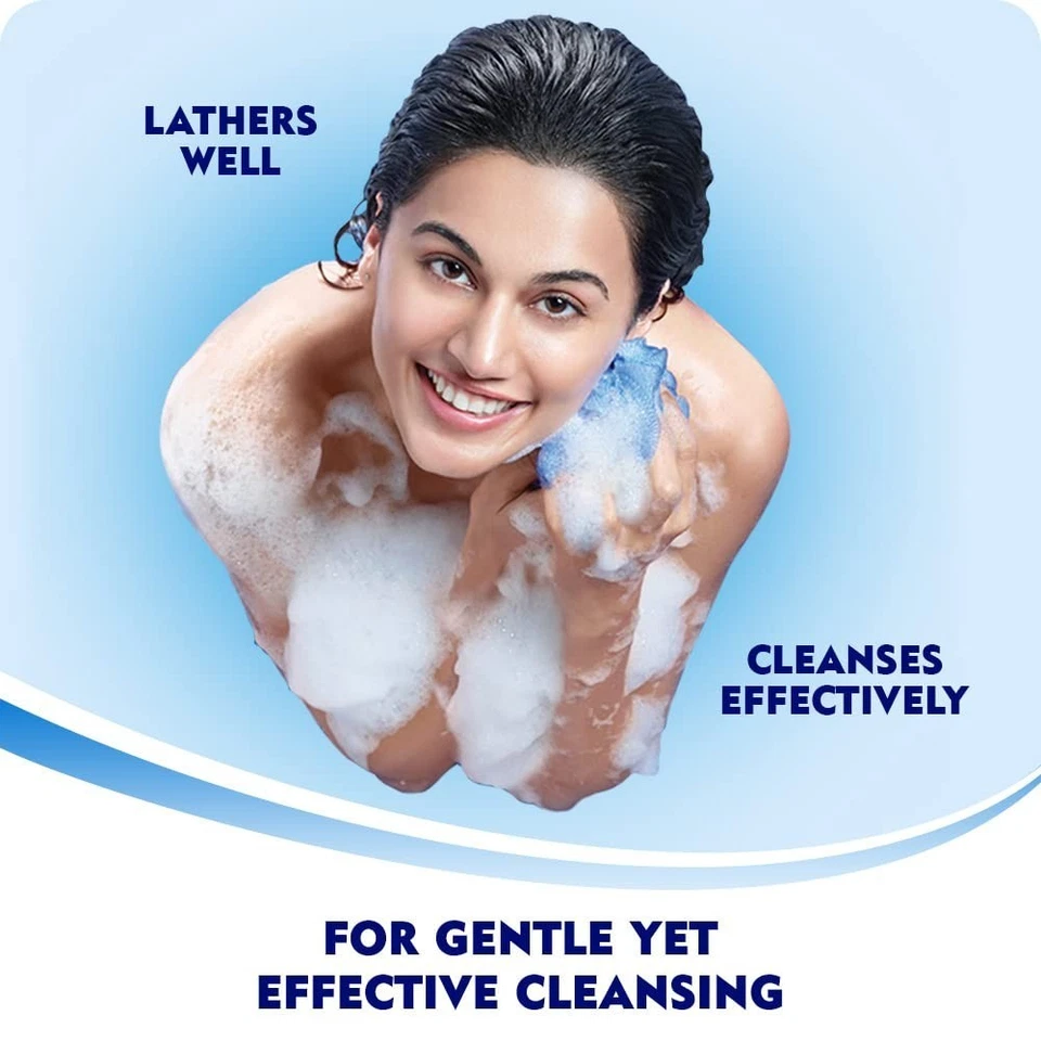 2 X NIVEA Frangipani & Oil Shower Gel 250ml Body Wash with Care Oil Pearls Fresh - Image 4 of 4