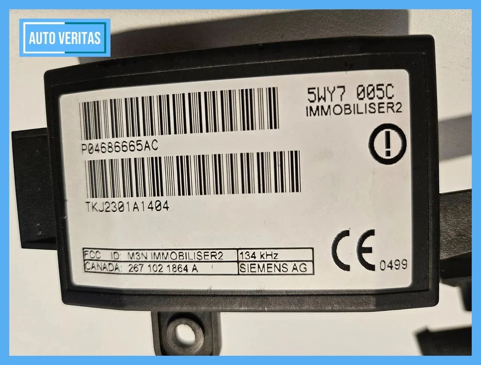 original Chrysler Voyager immobilizer immobiliser P04686665AC - Image 4 of 4