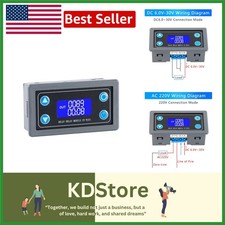 XY-WJ01 Digital Delay Relay Timer Module — Precision Control for Automated Ap...