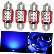 DE3175 LED Light Bulb, Super Bright Festoon 1.25" 31mm DE3021 DE3022 Blue