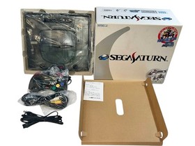 Sega Saturn Main Unit: Special Limited Edition Skeleton Hst-0022 Tested Japan