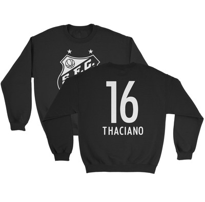 Thaciano 16 Jersey-Inspired Tee | Santos Futbol Fans Unisex Crewneck Sweatshirt