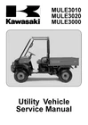 2001  - 2008 Service Repair Manual Kawasaki Mule 3000 3010 3020 99924-1262-07