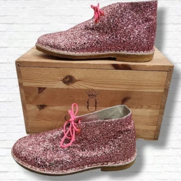 Women Sophia Webster Boots Pink Leather 39.5