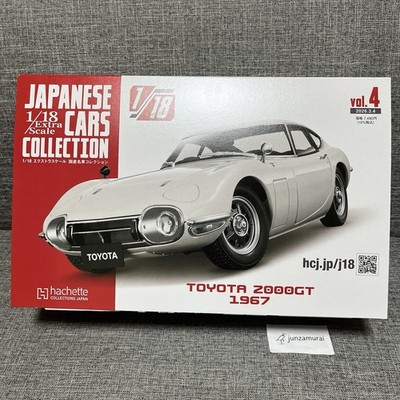 TOYOTA 2000GT 1/18 模型 1:18 Japanese cars collection 4 Toyota 2000GT 1967 Hachette model