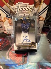 2025 Bowman - Chrome Prospect Autographs Yophery Rodriguez #CPA-YR (AU, RC)